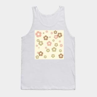 Retro Flowers Dango Tank Top